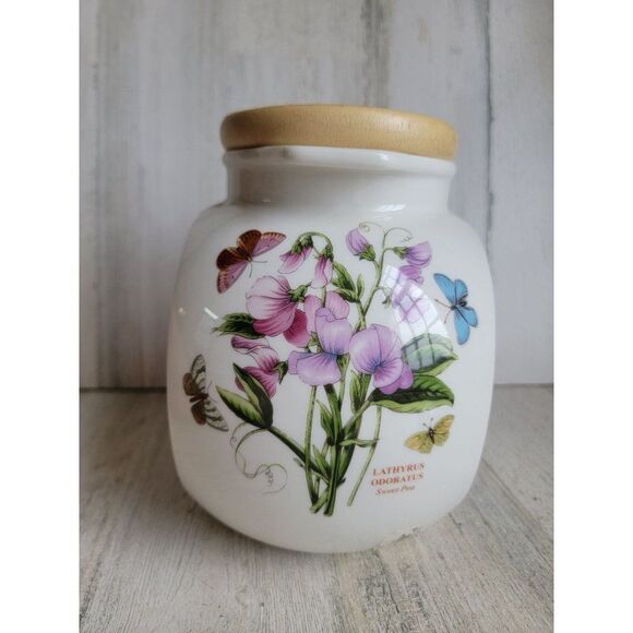 Portmeirion Botanic Gardens Sweet Pea multi purpose jar decor - Picture 4 of 11
